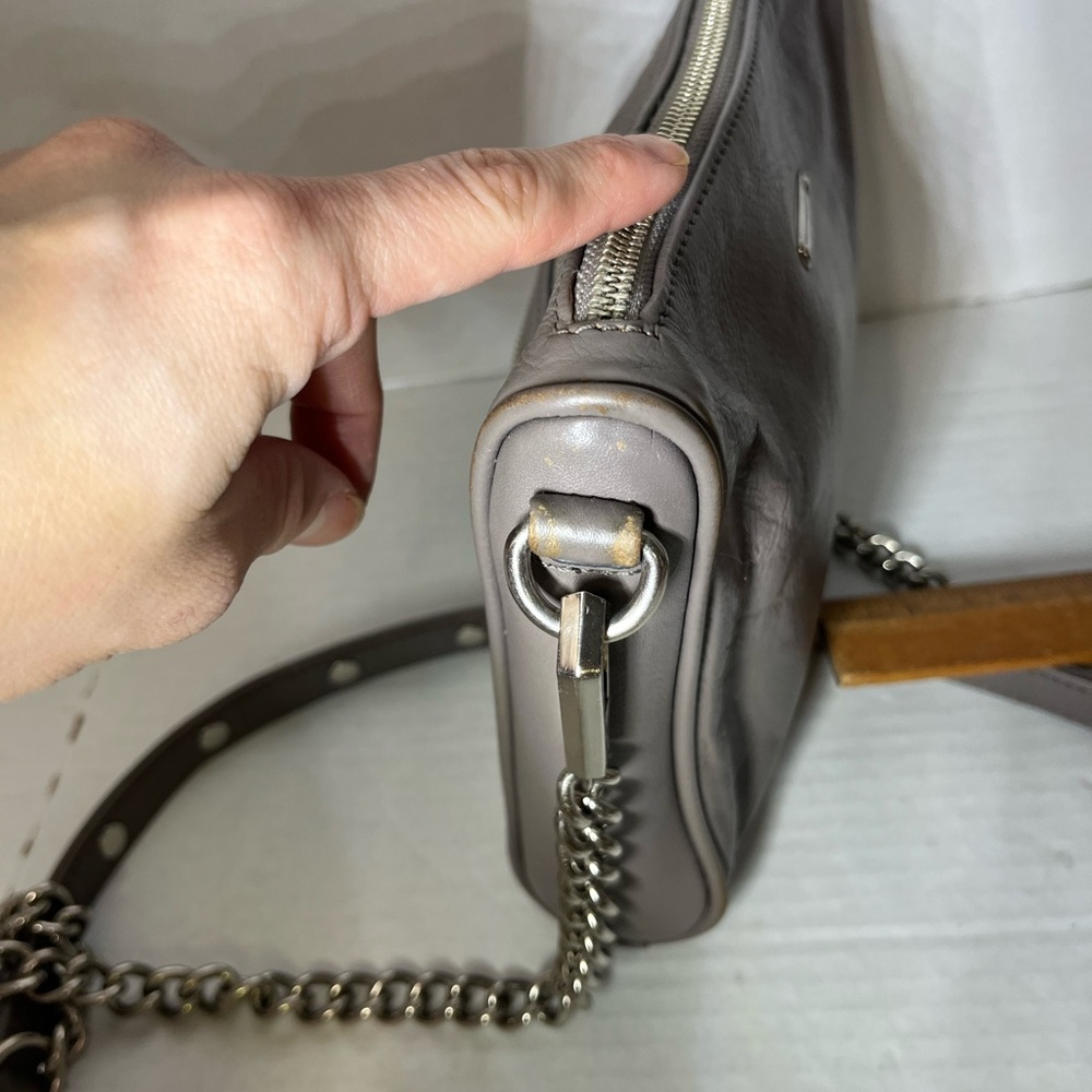 Rebecca Minkoff Mini Crossbody Bag Gray - Picture 5 of 12